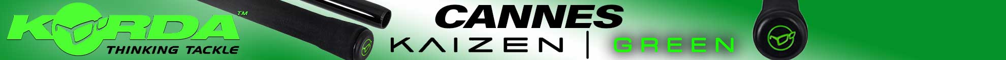 Cannes Korda Kaizen Green - Performance et élégance pour la pêche à la carpe