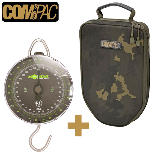 Korda Reuben Heaton Scale 54kg + Pouch Dark Kamo