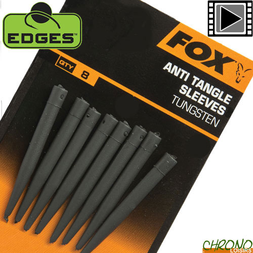 Fox Edges Tungsten Anti-tangle Sleeve Standard x 8