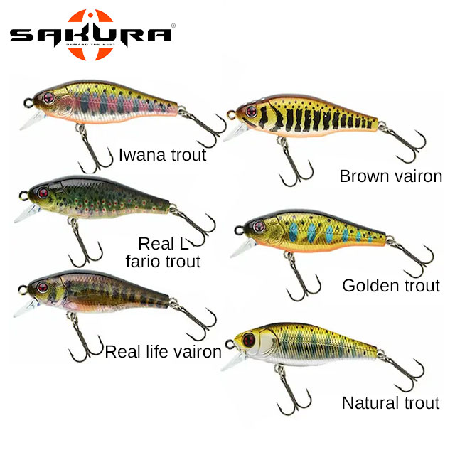 Leurre Chopsy Minnow Sakura 50 SP 50mm 4.5g