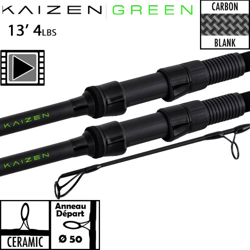 Canne Korda Kaizen Green Ceramic 50mm 13' 4lbs (les 2)
