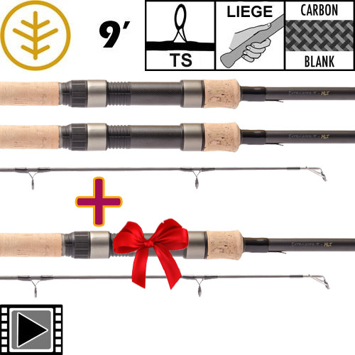 Canne Wychwood Extricator 9' 2.75lbs Full Cork (les 2)