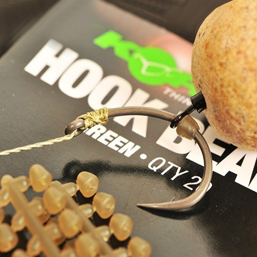 Korda Hook Bead Conta Larga (por 20)