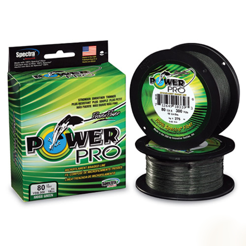 Power Pro Moss Green Braid 0.28mm 275m