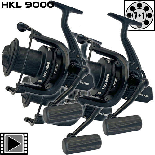 Moulinet Carp Design Black Line HKL9000 (les 3)