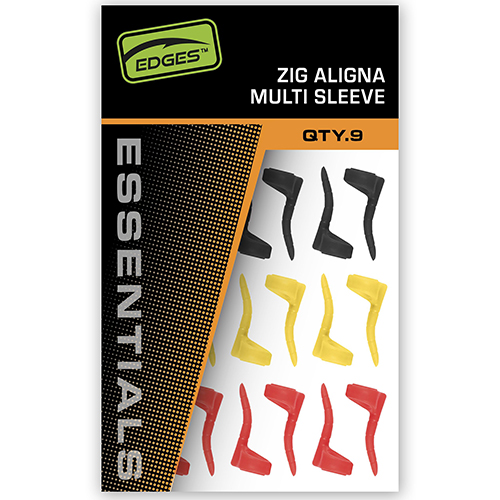 Adaptateur Fox Edges Zig Aligna Jaune. Rouge. Noir (par 9)