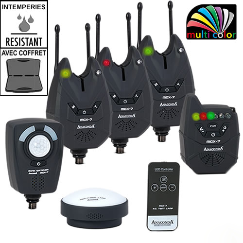 Anaconda MGX-7 3+1 Conjunto de Detectores + Alarme + Lâmpada