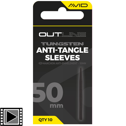 Anti Tangle Avid Carp Outline Tungsten Sleeve (par 10)