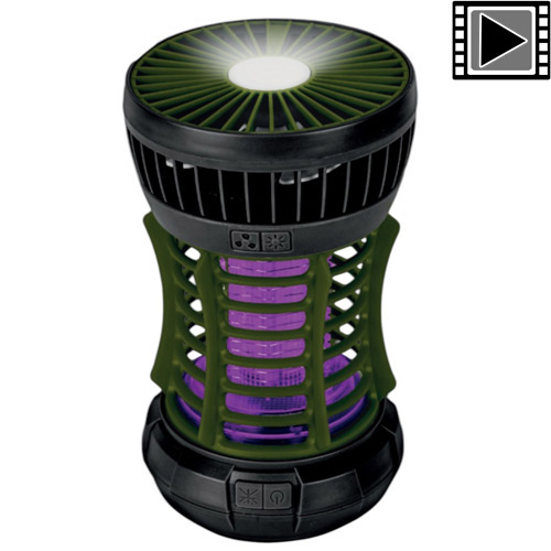 Ventilateur Holdcarp avec Lampe UV Anti-Moustique 2000mAh