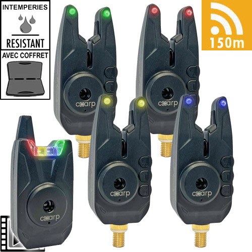 Ccarp VTS 4+1 Bite Alarm Set