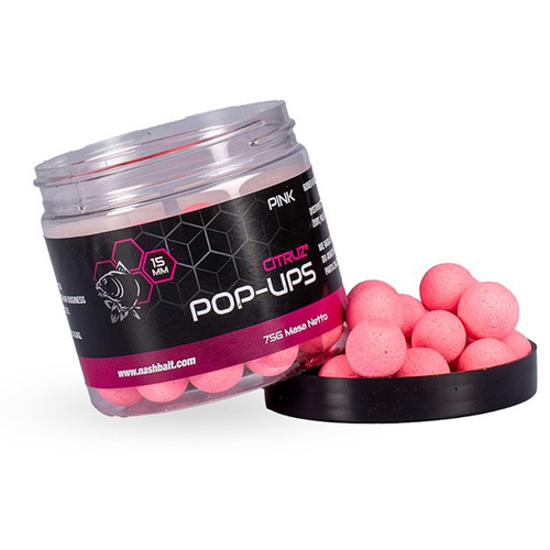 Nash Citruz Pop Ups 15mm 75g Pink