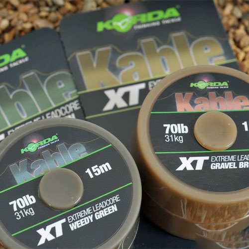 Leadcore Korda Kable XT Extreme 70lbs 15m Vert