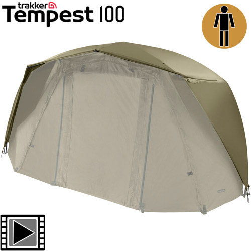 Abri Trakker Tempest 100 Brolly 1 place (Surtoile seule)