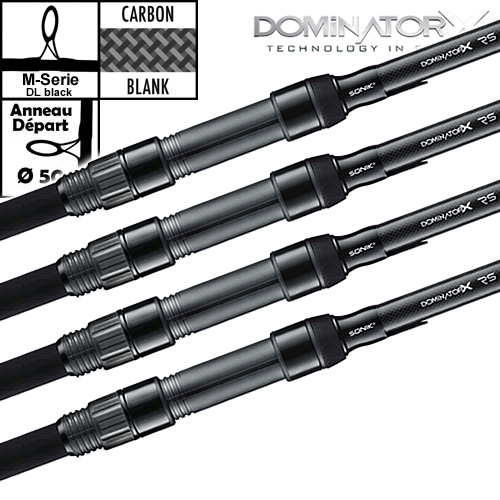 Sonik Dominatorx RS 50mm 12' 3.5lbs Hengel (x4)