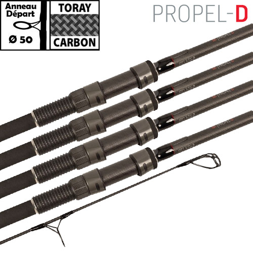 Haste Trakker Propel-D 12' 3,75 lbs (4 unidades)