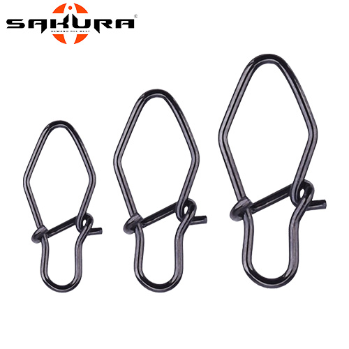 Agrafes Sakura Arrow Snap Black Nickelées