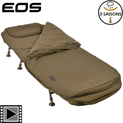 Bed Chair Fox EOS Compact Sleep System 6 pieds 3 saisons