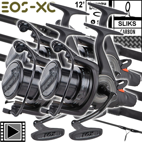 Canne Fox EOS-XC 50mm 12' 3.5lbs Full Shrink EOS FS 12000 (les 4)