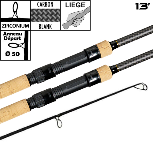 Canne Pro Elite Tatsuki 50mm 13' 3.5lbs Full Cork (les 2)