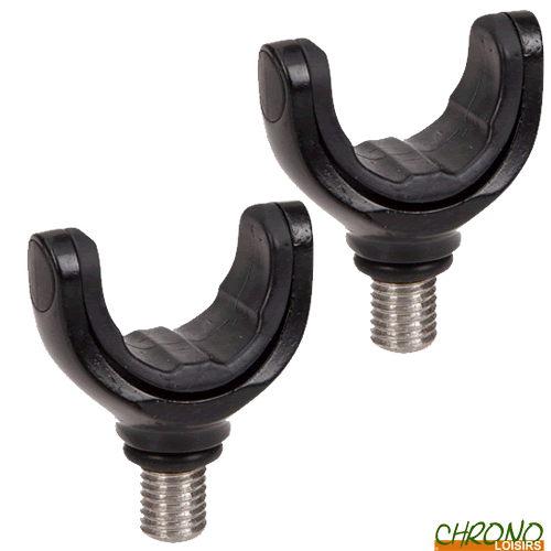 Support Arrière Anaconda Gentle Gripper Alu Black Large (les 2)