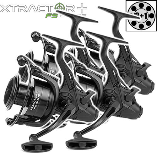 Carrete Sonik Xtractor+ FS 6000 con freno libre (x4)