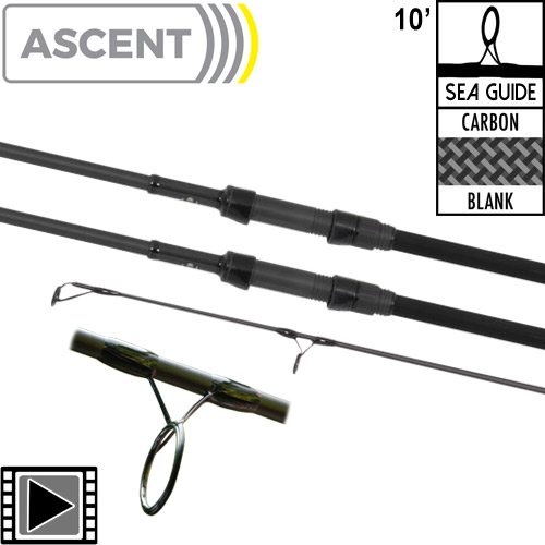 Canne Avid Carp Ascent 10' 3.5lbs Rétractable Full Shrink (les 2)