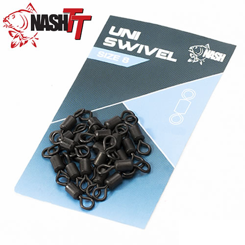 Emerillon Nash Standard Uni Swivel T8 (par 20)