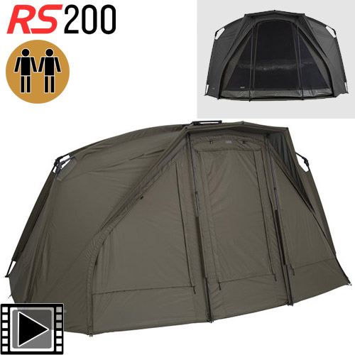 Biwy Trakker Tempest RS 200 2 personas (Bivvy + Skull Cap + Habitáculo interior solo)