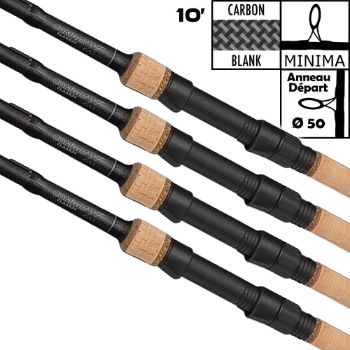 Canne Prologic Combat-X Classic 50mm 10' 3.5lbs (les 4)