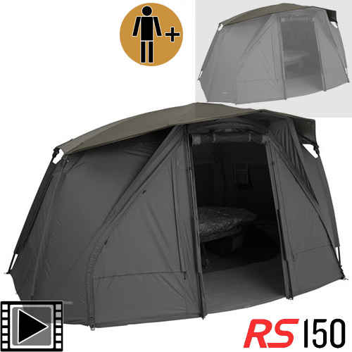 Trakker Tempest RS 150 1 man (Bivvy + Skull Cap)