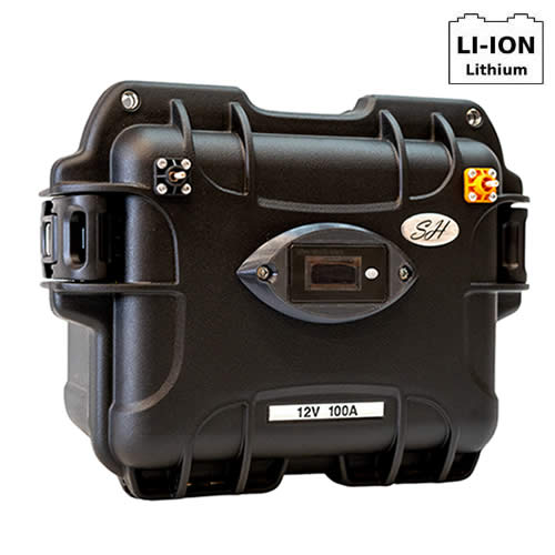 Batería SH Lithium LifePo4 Impermeable 12V 100A