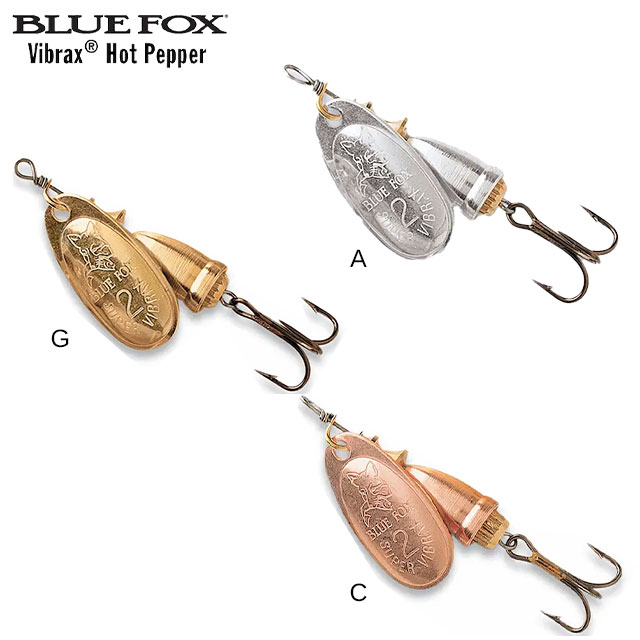 Leurre Vibrax Original Blue Fox 1 4g