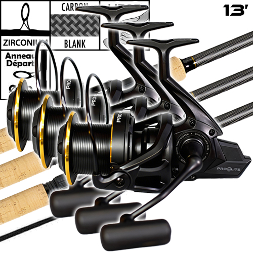 Canne Pro Elite Tatsuki 50mm 13' 3.5lbs Full Cork 14000 FX (les 3)