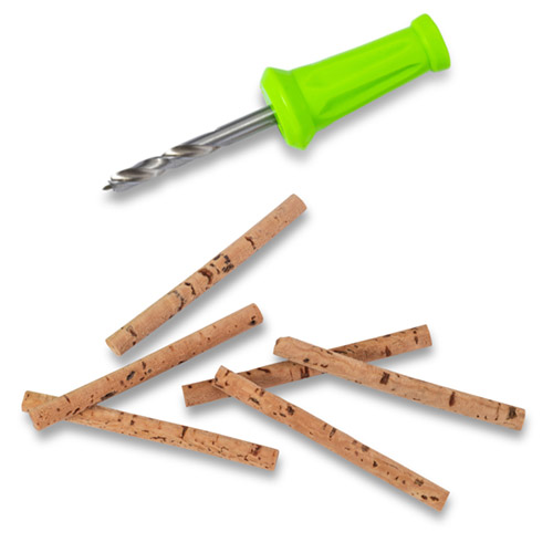 Forêt à Tiger Anaconda Bait Drill Kit & Cork Sticks 4mm