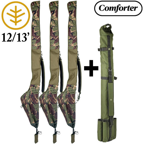 Fourreau Wychwood Comforter Quiver + 3 Housses Tactical 12/13'