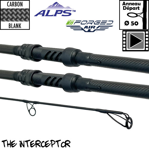 Canne Carp Design The Interceptor 50mm 13' 3.75lbs (les 2)