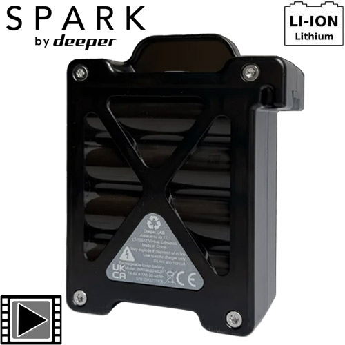 Batterie Bateau Amorceur Deeper Spark