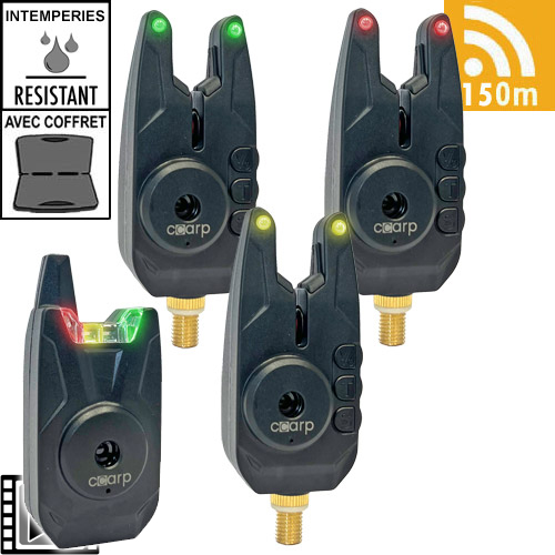 Ccarp VTS 3+1 Bite Alarm Set