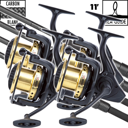 Ensemble Sonik Kraft Ceramic Sb 11' 3.25lbs Xtractor+ 5000 GS (les 4)