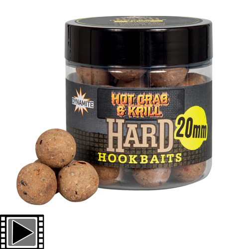 Dynamite Baits Hot Crab & Krill Hard Hookbait 20mm