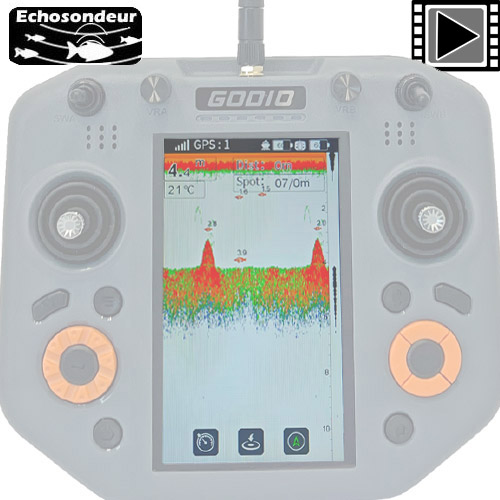 Kit Echosondeur Carp Design pour Télécommande AIO V70/V80 EVO+