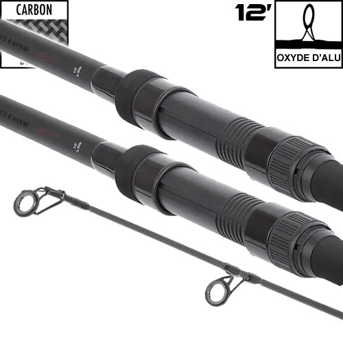 Caña Daiwa Black Widow Carp 12' 3.5lbs (x2)