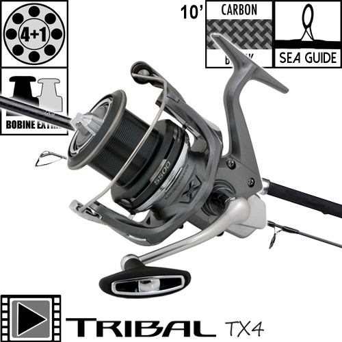 Ensemble Shimano TX-4A Carp 10' 3.25lbs Ultegra 5500 XSD