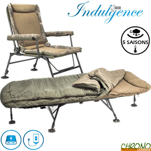 Nash Indulgence Ss4 Wide 5s Big Daddy Ll Bed Level Chair Pack