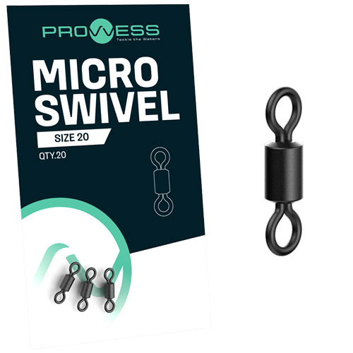 Emerillon Prowess Micro Swivel Taille 20 (par 20)