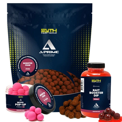 Pack Appâts Faith A-Prime Monster Crab 20mm 5kg