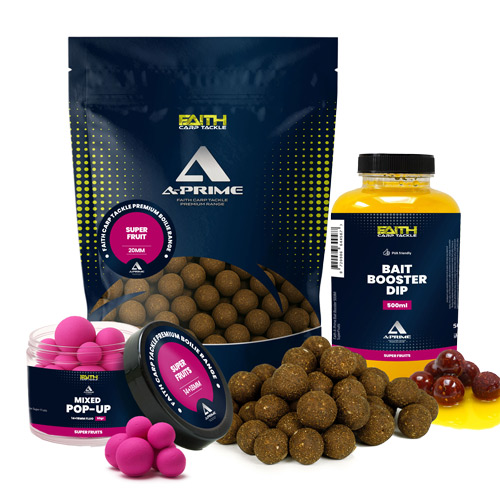 Pack Appâts Faith A-Prime Super Fruit 16mm 1kg