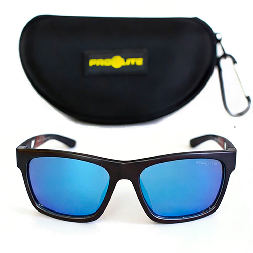 Lunettes Polarisante Pro Elite Gold Verre Bleu