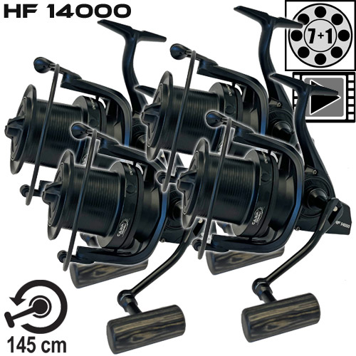 Moulinet Carp Design No Limit HF14000 (les 4)