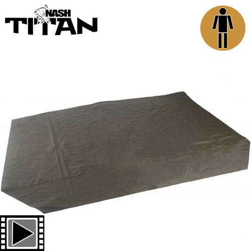 Alfombra de suelo para Bivvy Nash Titan Hide XL 1 plaza